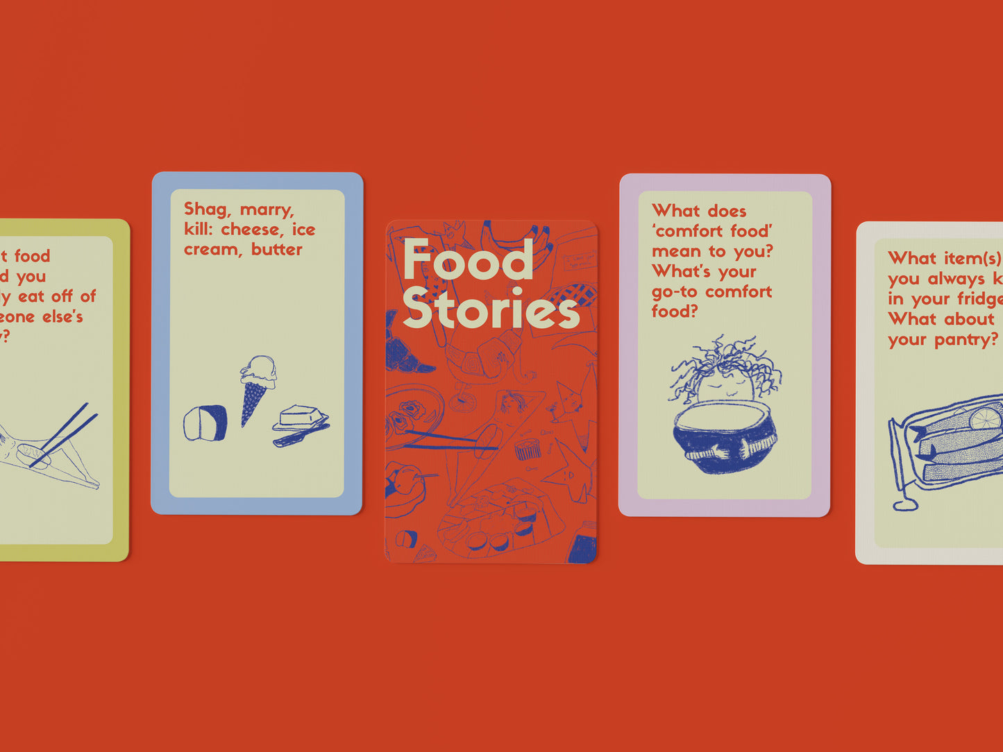 Food Stories Conversation Card Deck